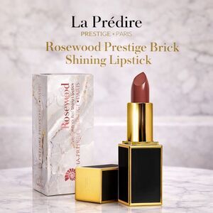 La Prédire Prestige Paris Rosewood Brick Red Shining Lipstick | Luxury Makeup